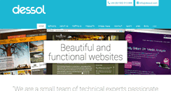 Desktop Screenshot of dessol.com